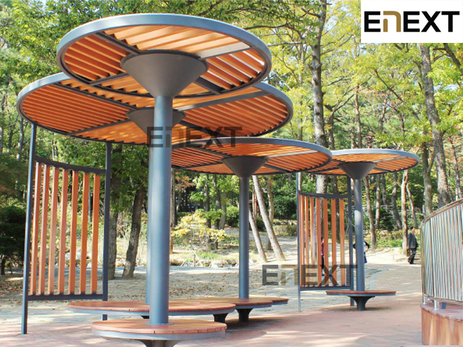 E-next (Benches, Public Tables and Chairs, Recycled Plastic Furniture)